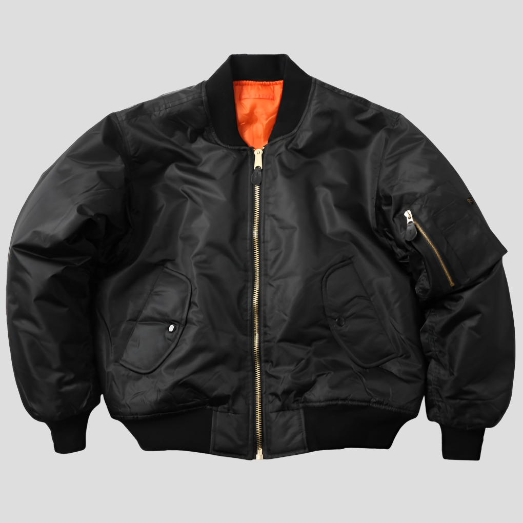 Unisex-Ganzjahres-Bomberjacke