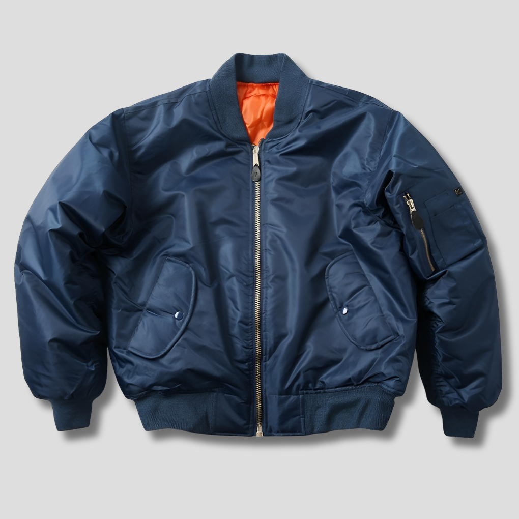Unisex-Ganzjahres-Bomberjacke