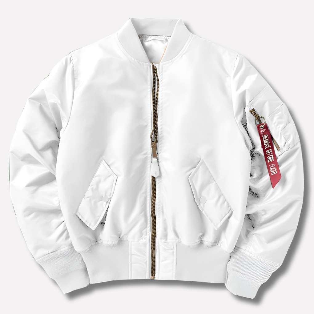 Unisex-Ganzjahres-Bomberjacke