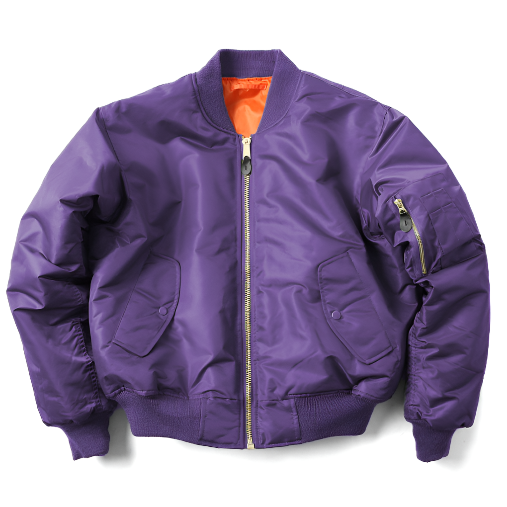 Unisex-Ganzjahres-Bomberjacke
