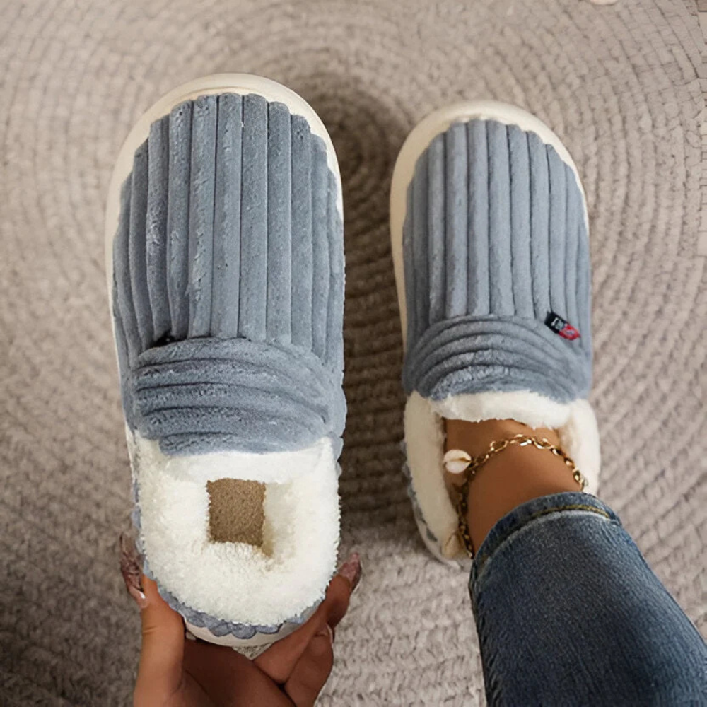 Unisex-Hausschuhe aus weichem Plüsch mit rutschfestem und ergonomischem Design