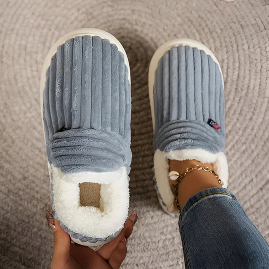 Unisex-Hausschuhe aus weichem Plüsch mit rutschfestem und ergonomischem Design