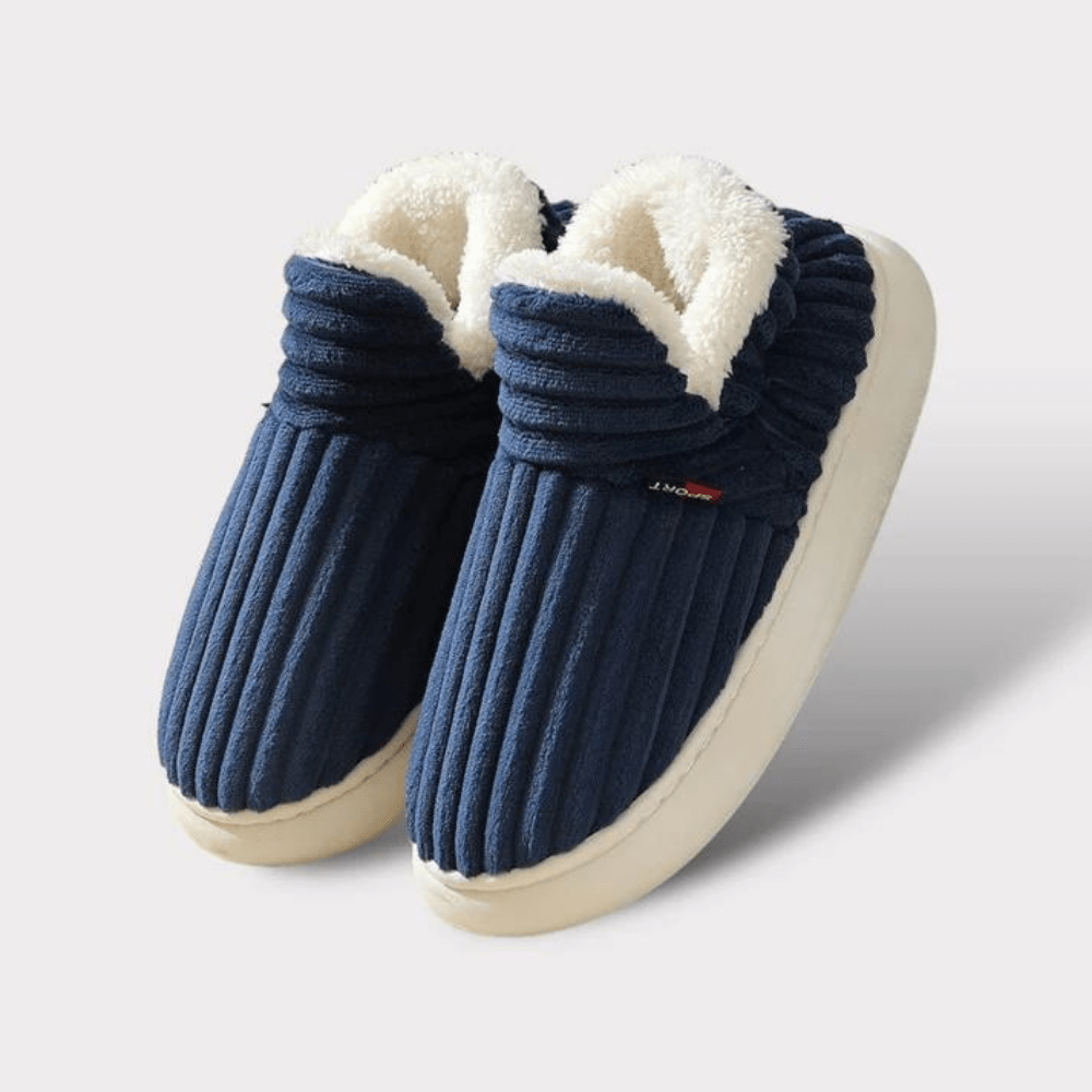 Unisex-Hausschuhe aus weichem Plüsch mit rutschfestem und ergonomischem Design
