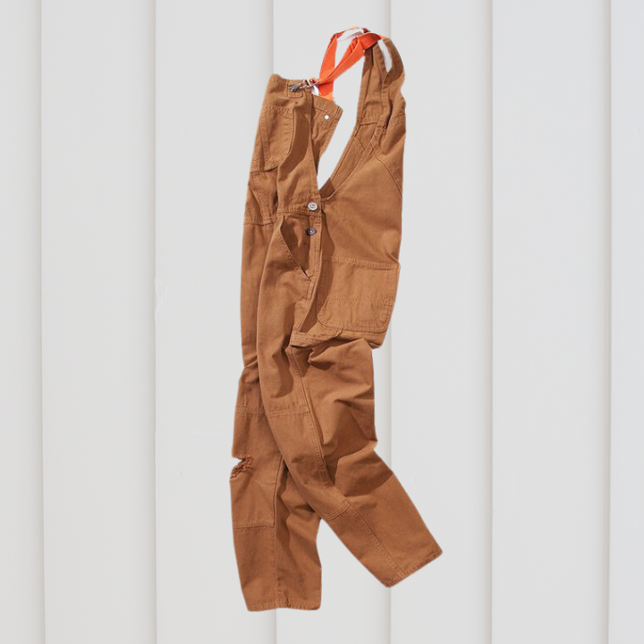 Unisex-Latzhose mit verstellbaren Trägern für Arbeit und Freizeit