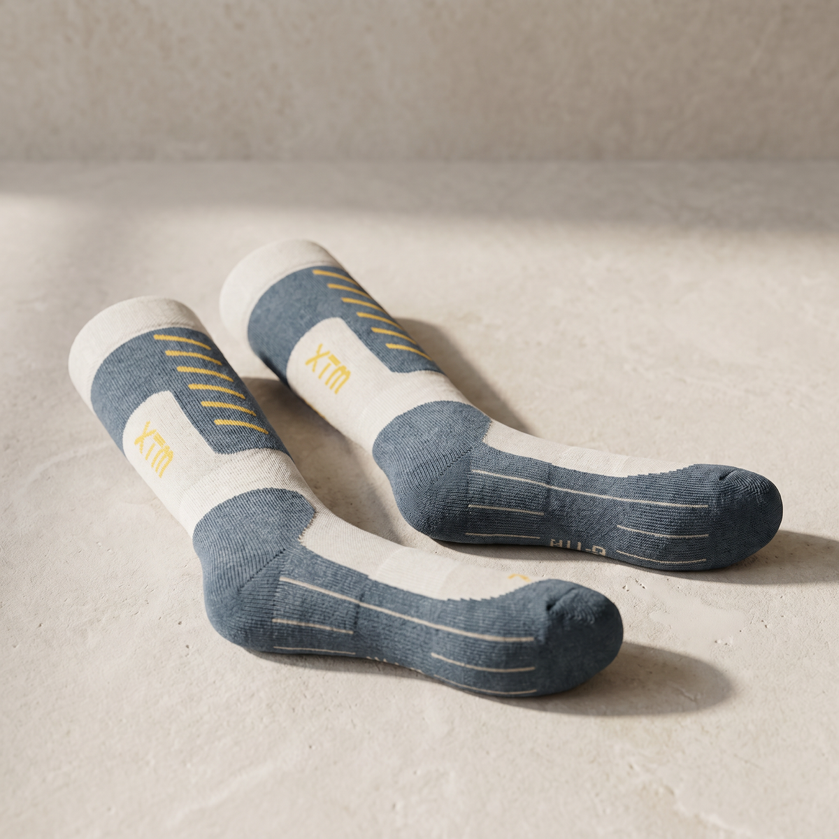 Unisex-Snowboardsocken aus Merinowolle | Technische Wintersocken mit unterschiedlichen Polsterzonen
