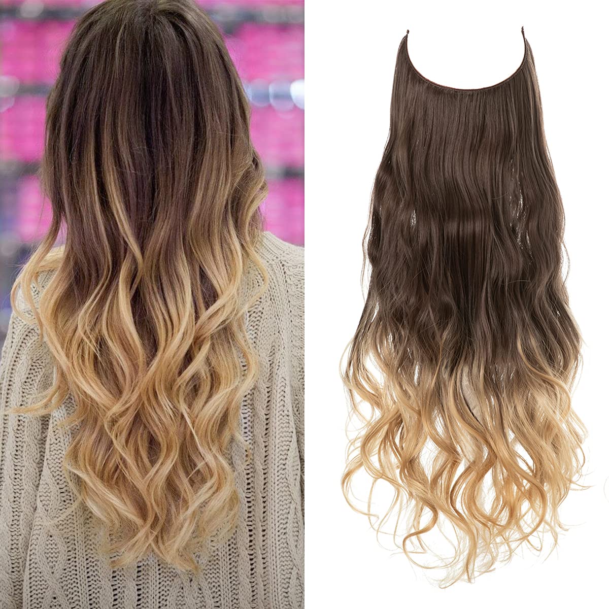 Unsichtbare Haarverlängerungen für Damen – Natürlicher Look