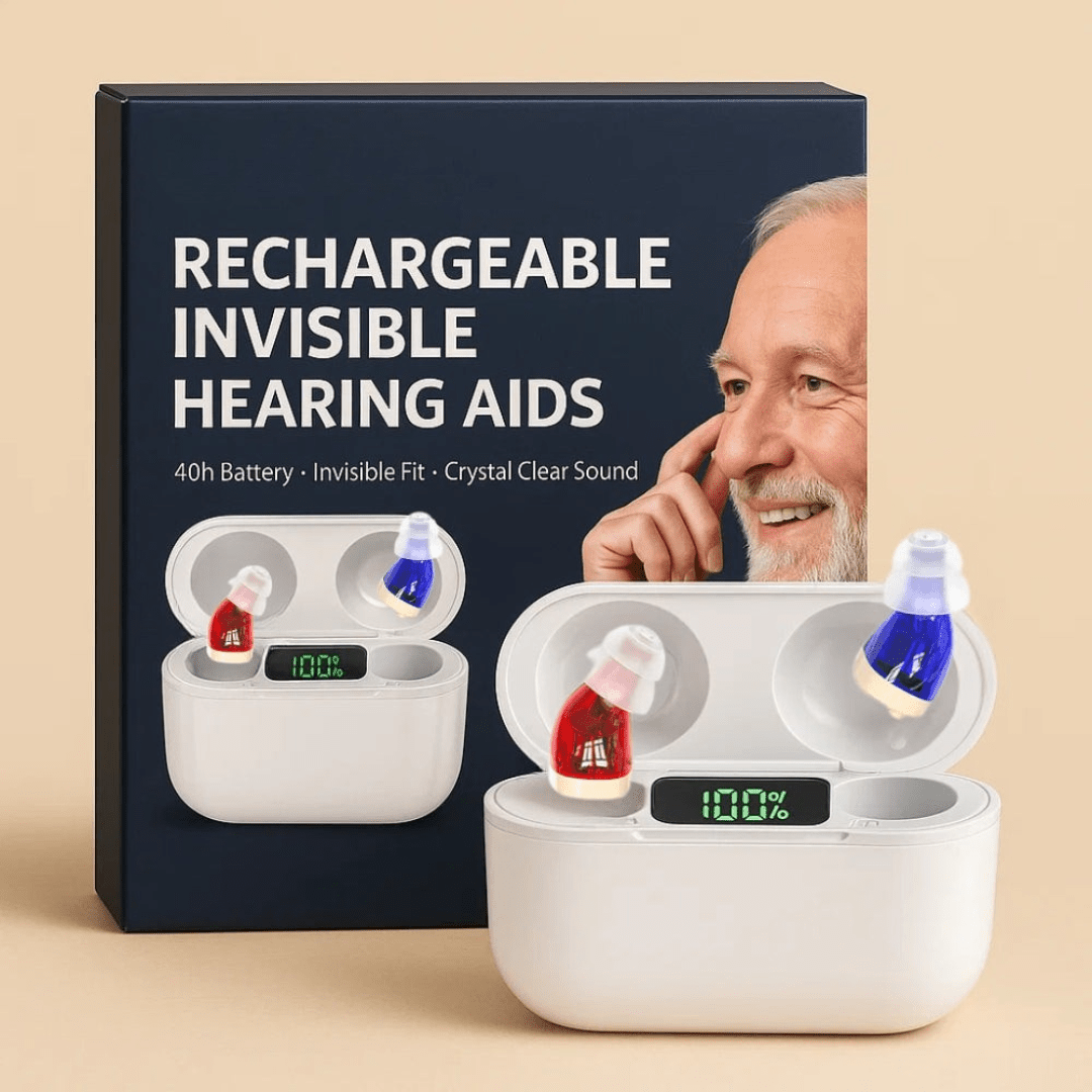Unsichtbare In-Ear-Hörgeräte für hervorragende Klangqualität