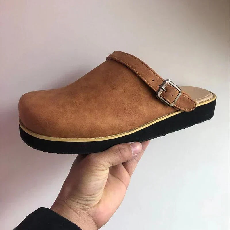 Unterstützende Lederschuhe