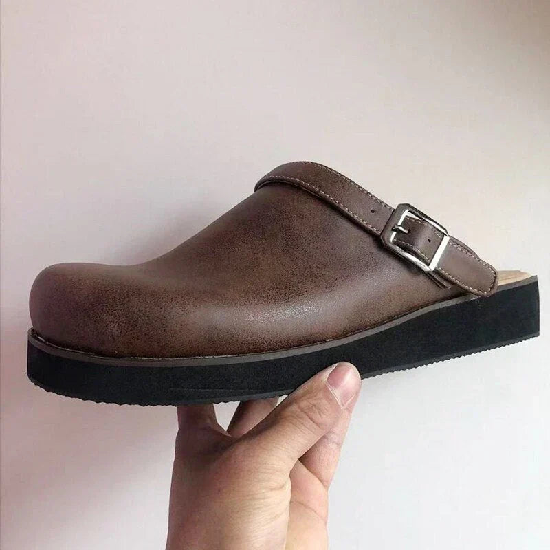 Unterstützende Lederschuhe