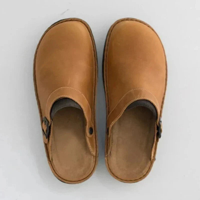Unterstützende Lederschuhe