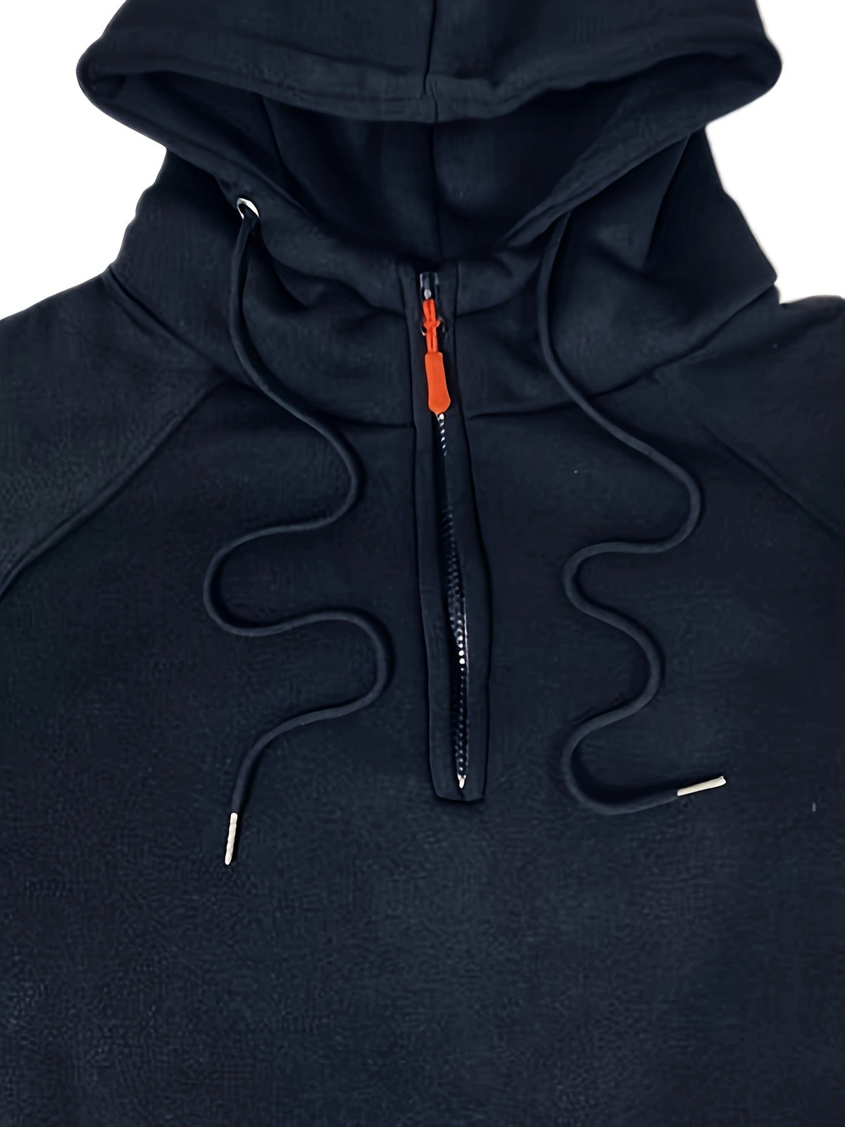Utility-Hoodie mit Viertelreißverschluss
