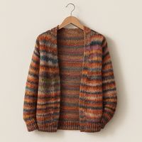 Verschlusslose Strickjacke für Damen