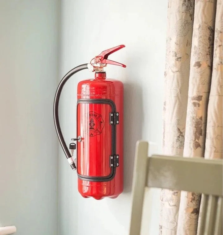 Versteckte Minibar im Feuerlöscher – Stilvoll, unauffällig und einzigartig