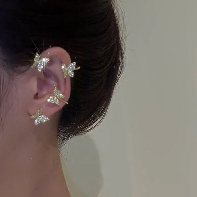 Verstellbare Ohrclips für Damen im minimalistischen Stil