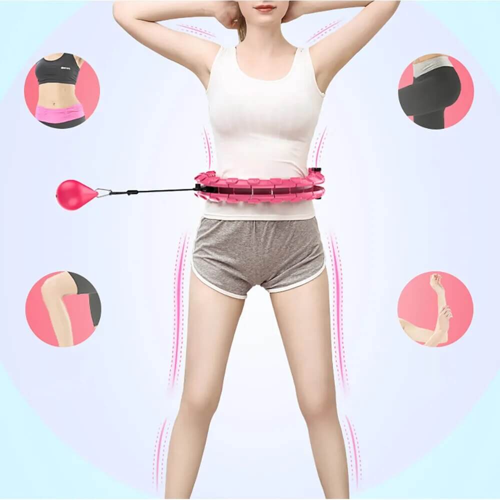 Verstellbarer Smart-Fitness-Hula-Hoop-Reifen