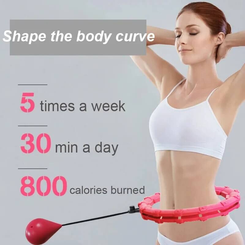 Verstellbarer Smart-Fitness-Hula-Hoop-Reifen