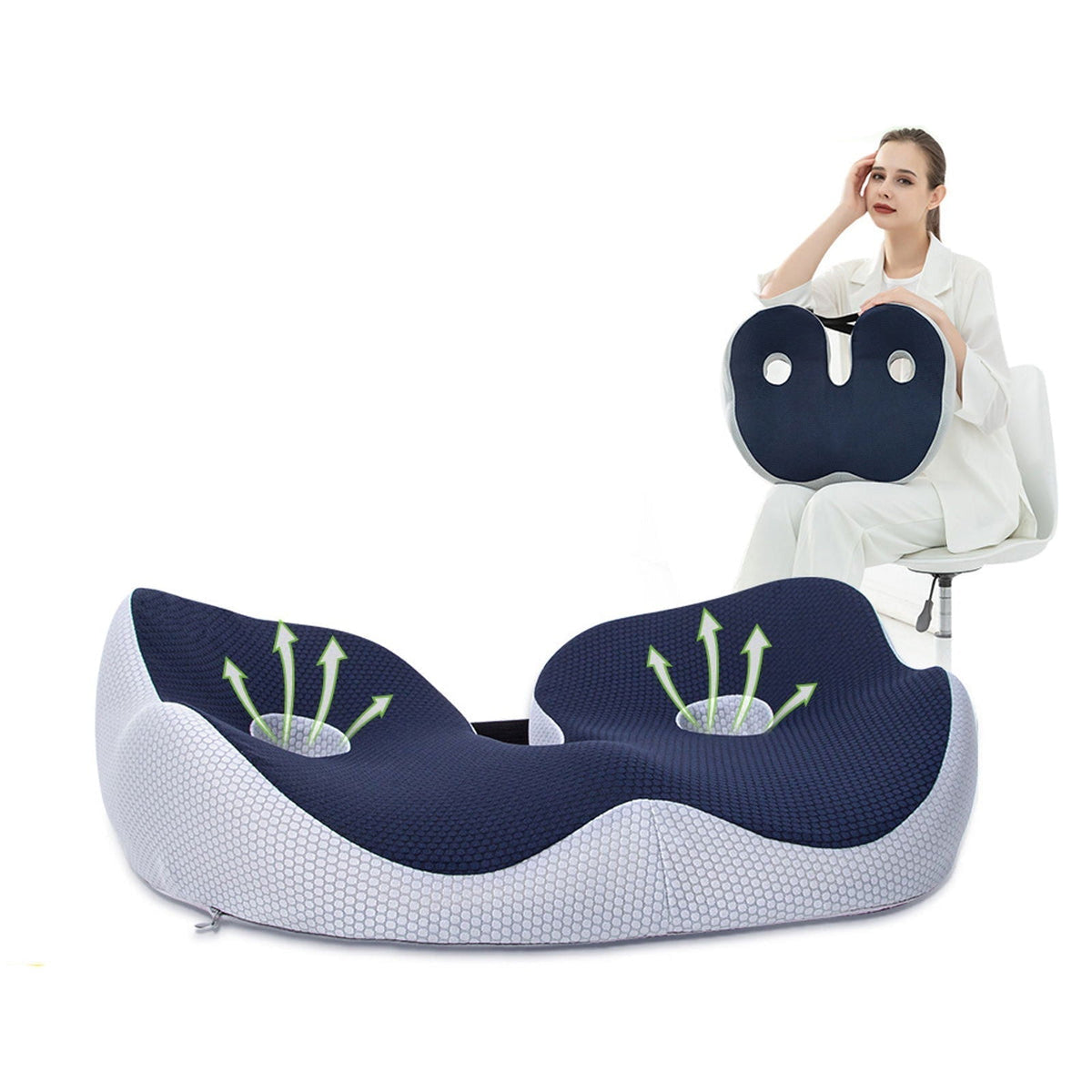 Verstellbares ergonomisches Sitzkissen