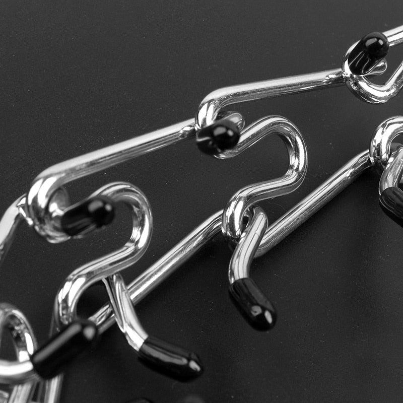 Verstellbares Hunde-Erziehungshalsband mit gummierten Zinken