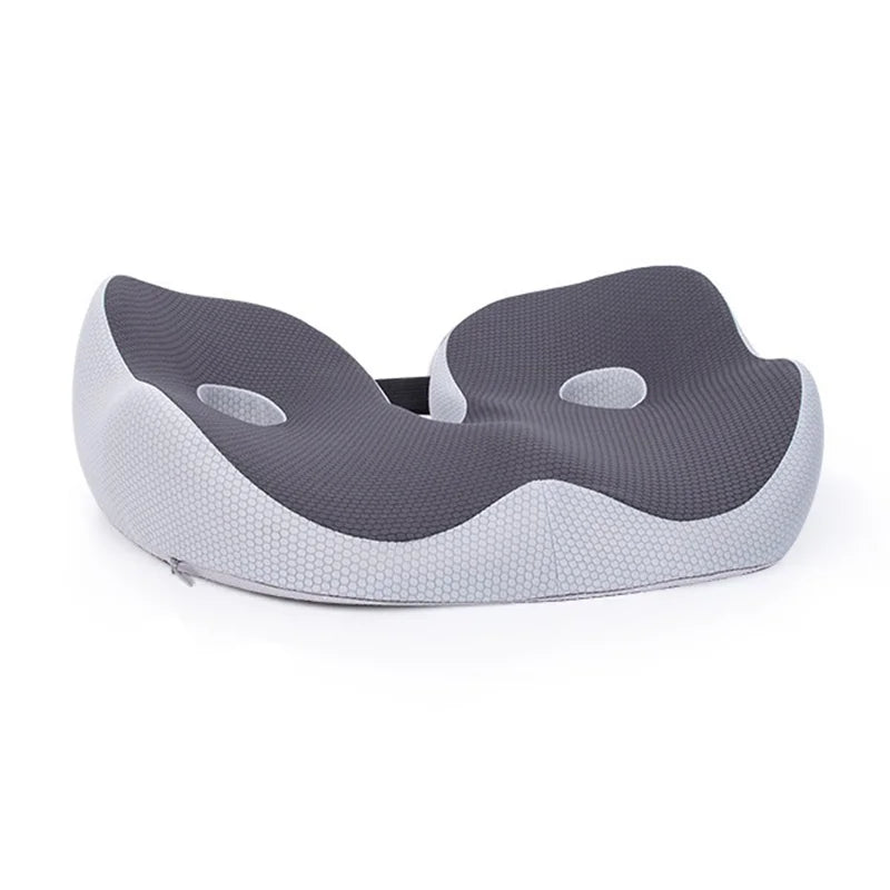 Verstellbares Memory-Foam-Sitzkissen zur Entlastung des Sitzbeins