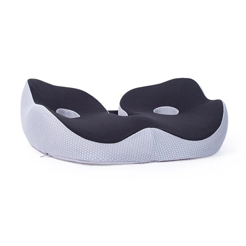 Verstellbares Memory-Foam-Sitzkissen zur Entlastung des Sitzbeins