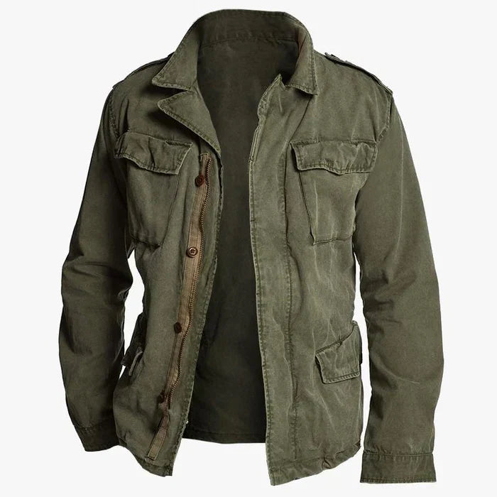 Vintage-Arbeitsjacke im Retro-Stil
