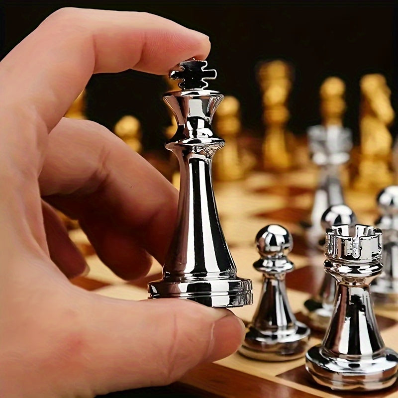 Vintage-Schachset – strategisch und zeitlos