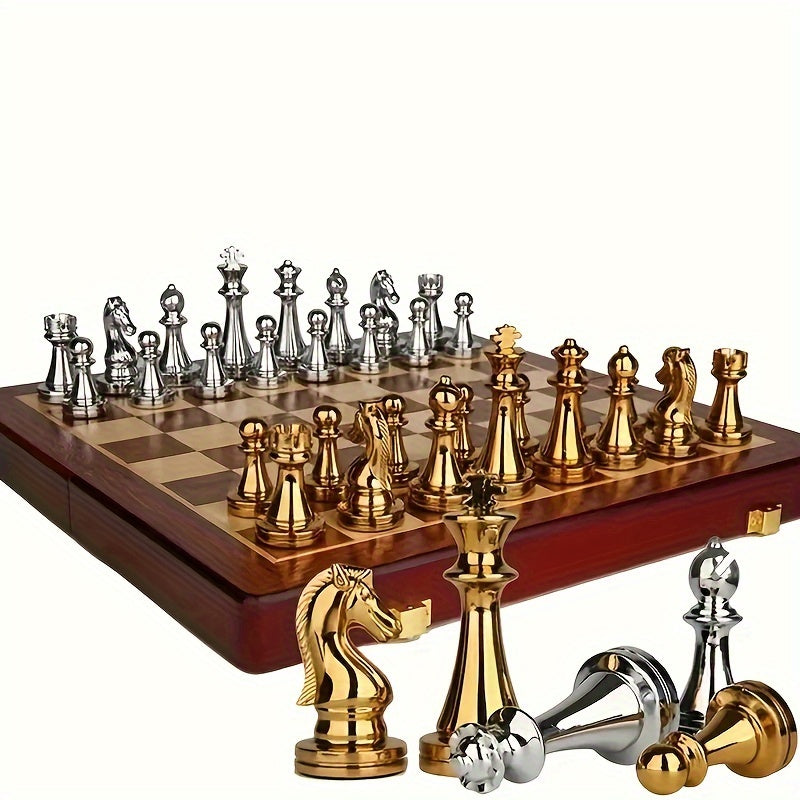 Vintage-Schachset – strategisch und zeitlos