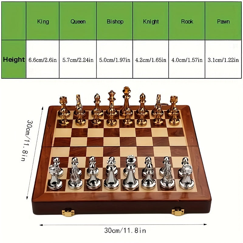 Vintage-Schachset – strategisch und zeitlos