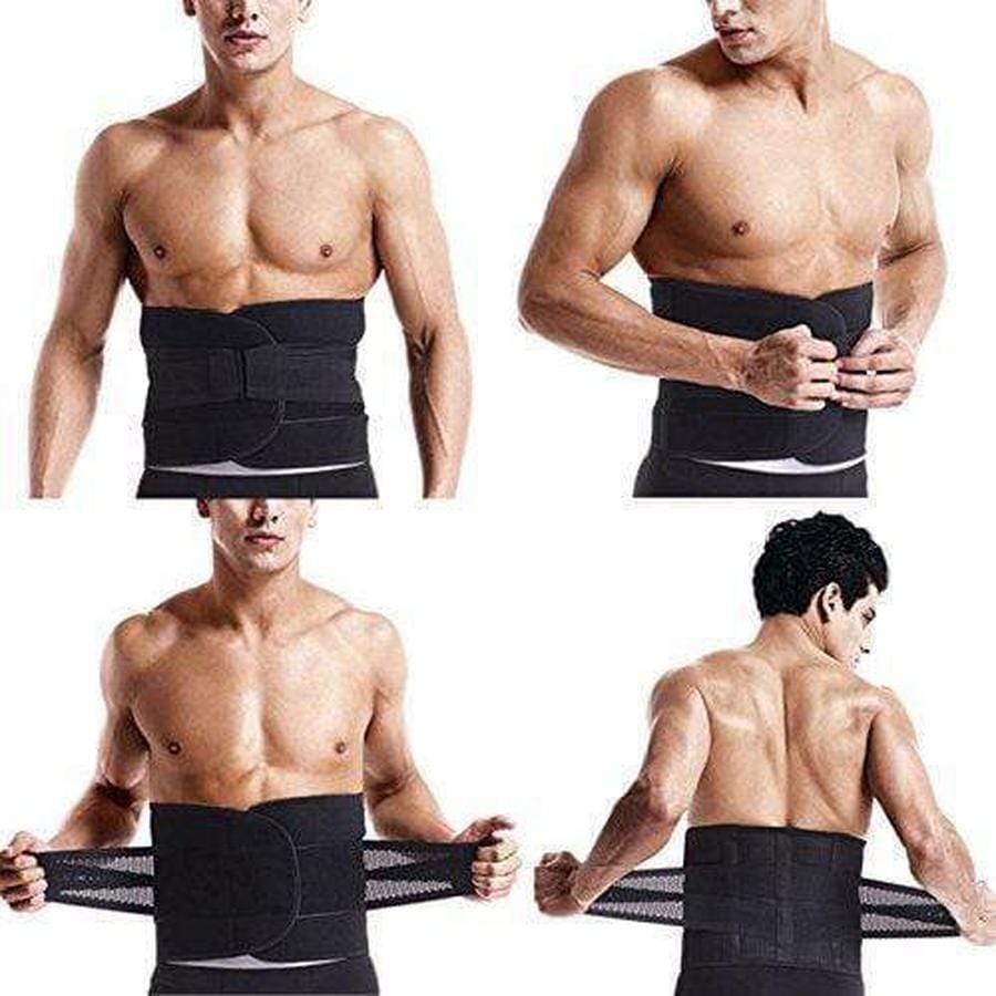 Waist-Trainer für Herren - Schwitzgürtel zur Fettverbrennung am Bauch