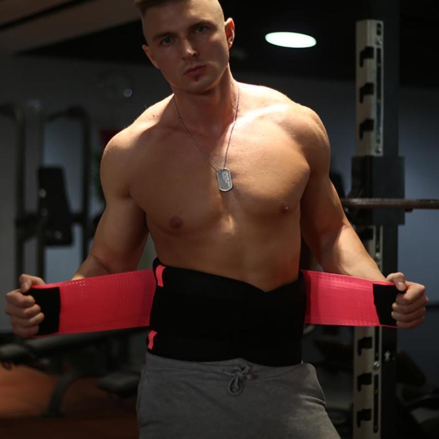 Waist-Trainer für Herren - Schwitzgürtel zur Fettverbrennung am Bauch
