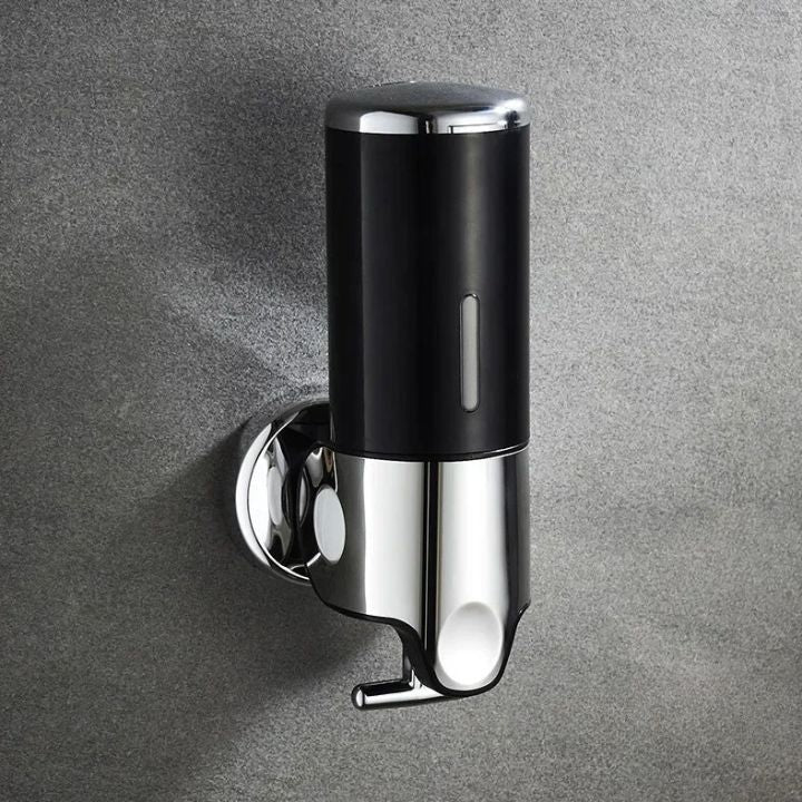 Wand-Seifenspender aus Edelstahl im modernen Design