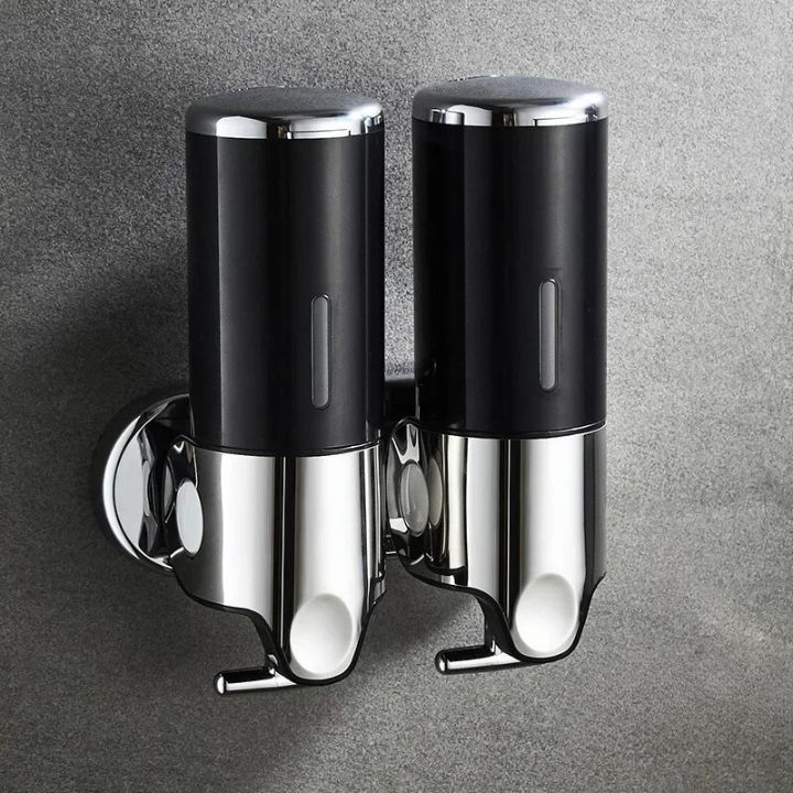 Wand-Seifenspender aus Edelstahl im modernen Design