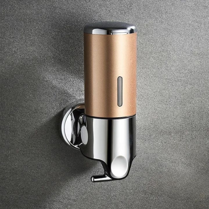 Wand-Seifenspender aus Edelstahl im modernen Design