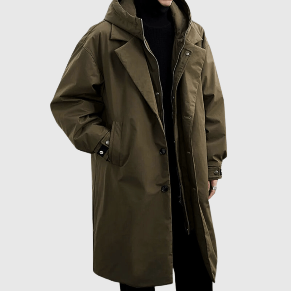Wandelbarer Herren-Trenchcoat
