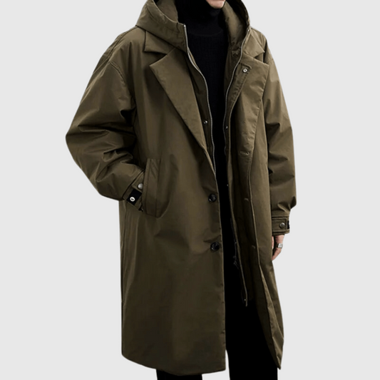 Wandelbarer Herren-Trenchcoat