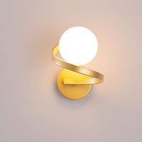 Wandleuchte Astra im modernen Kugeldesign mit LED