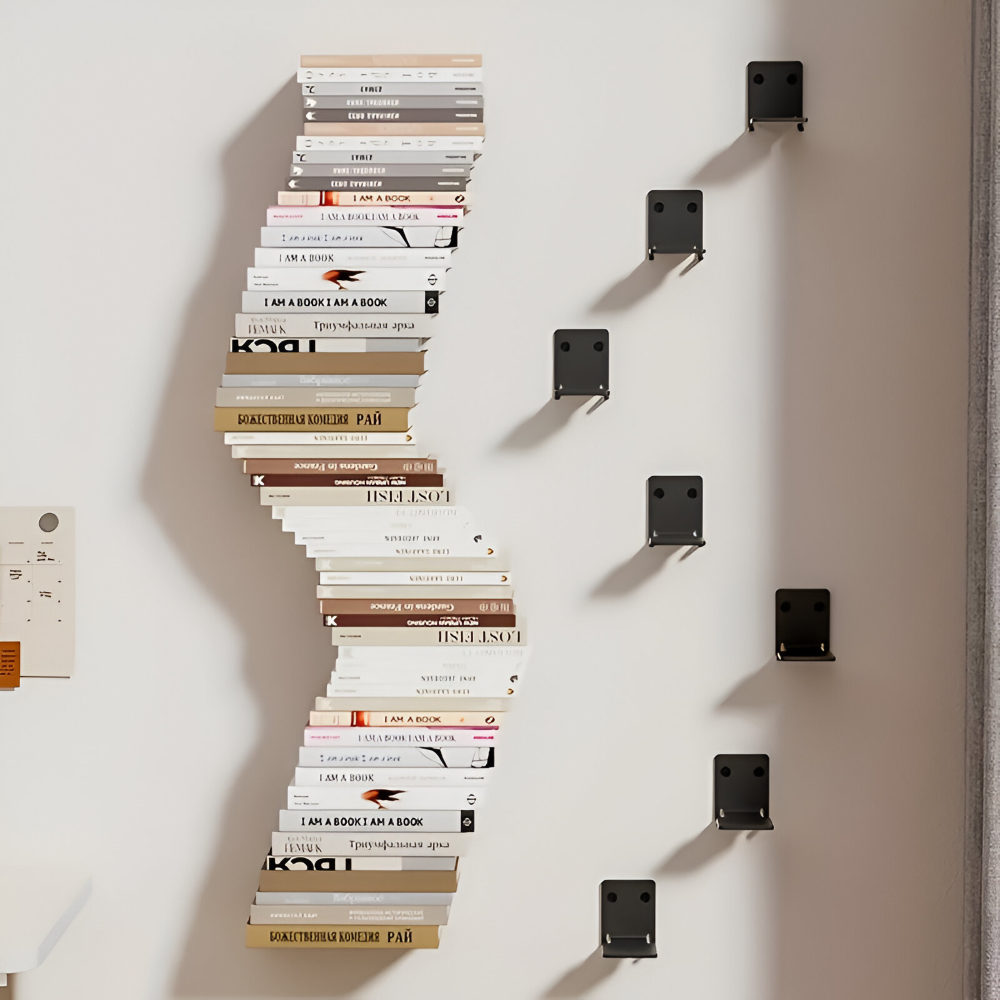Wandregal aus Metall, modern, minimalistisch und platzsparend