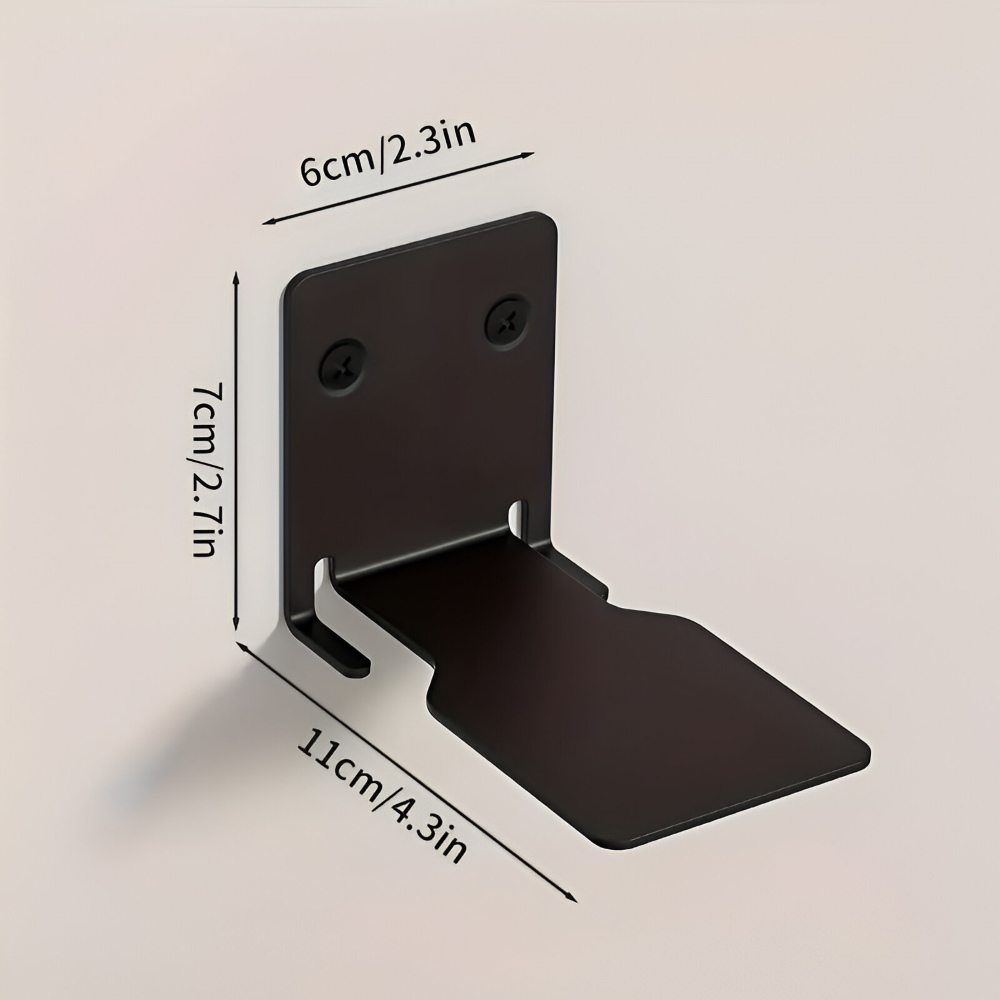 Wandregal aus Metall, modern, minimalistisch und platzsparend