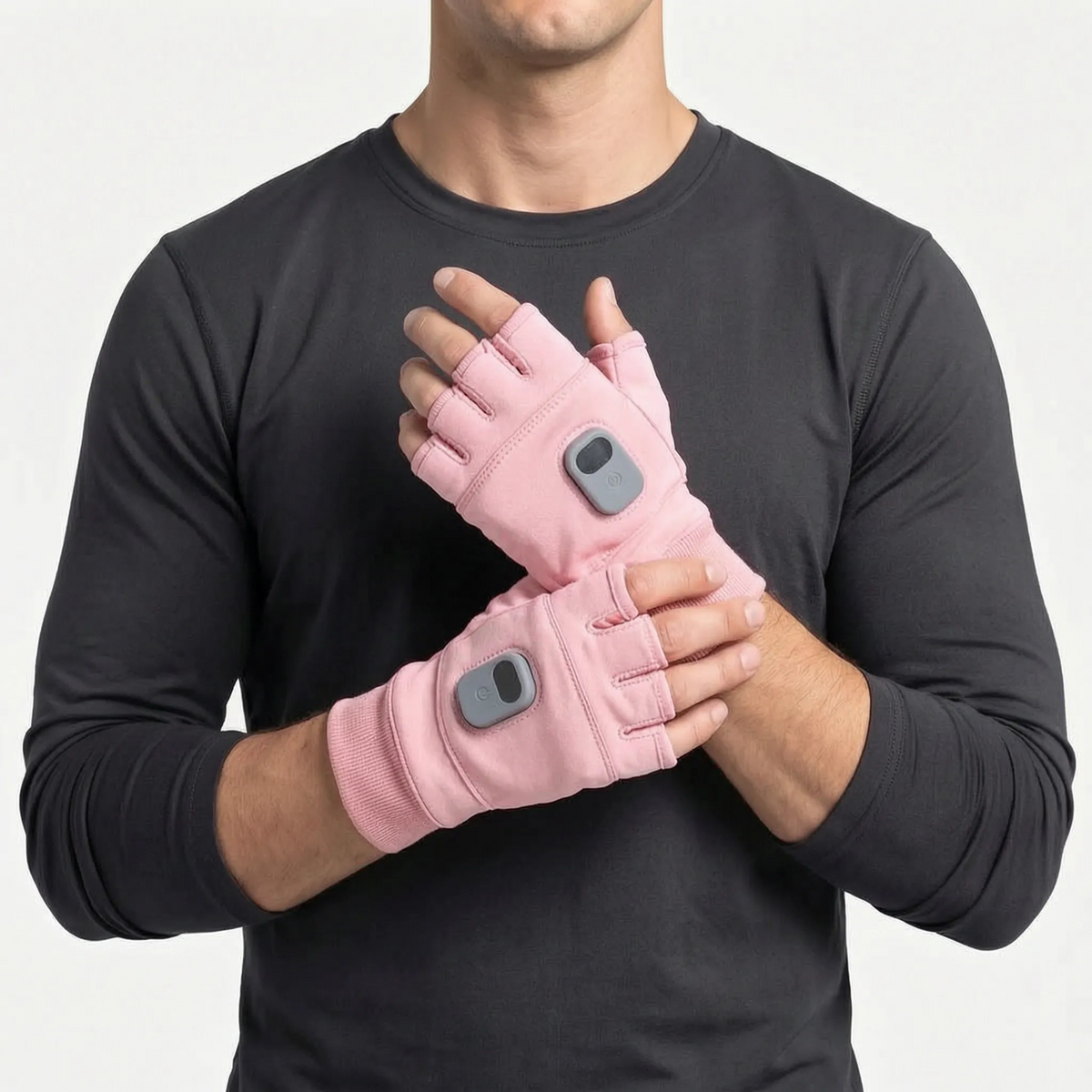 Warme fingerlose elektrisch beheizbare Handschuhe