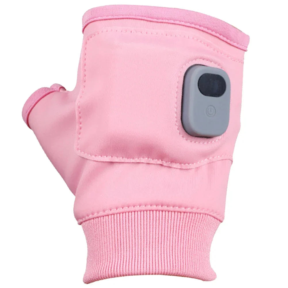 Warme fingerlose elektrisch beheizbare Handschuhe