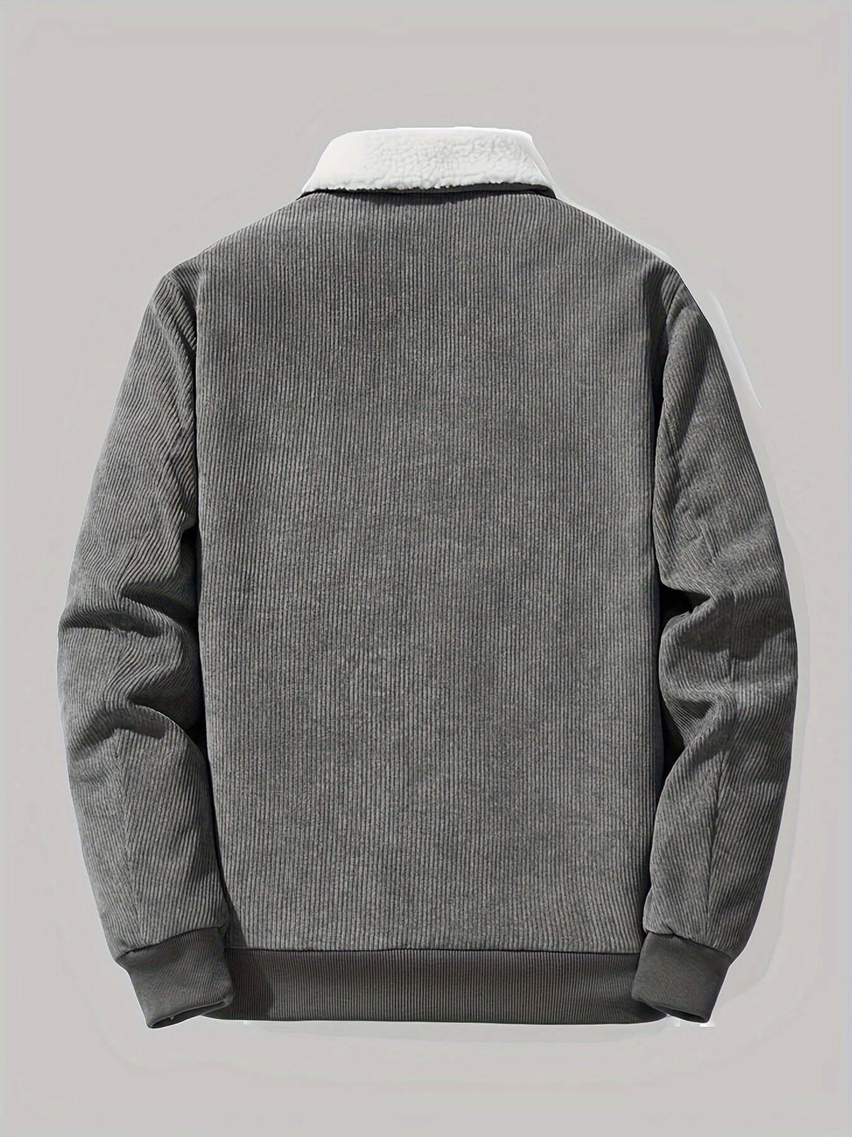 Warme Herren-Winterjacke – dicker Steppmantel