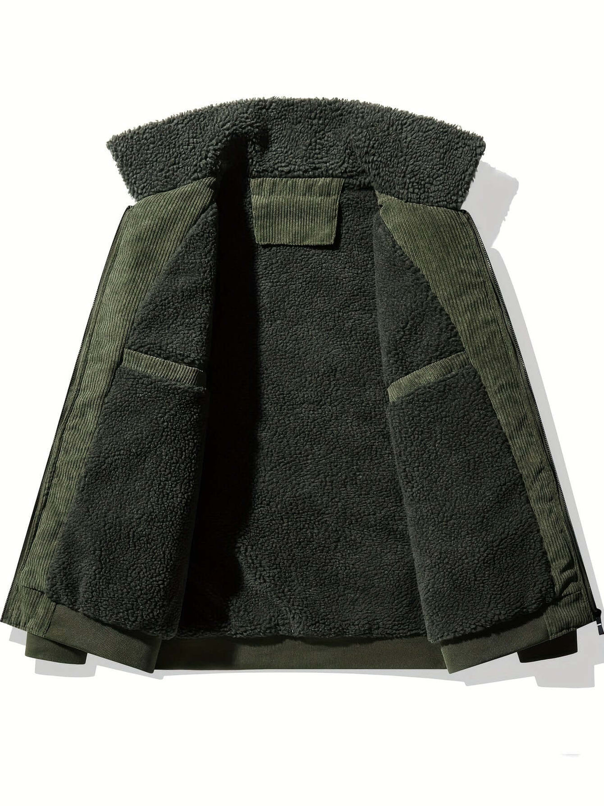 Warme Herren-Winterjacke – dicker Steppmantel