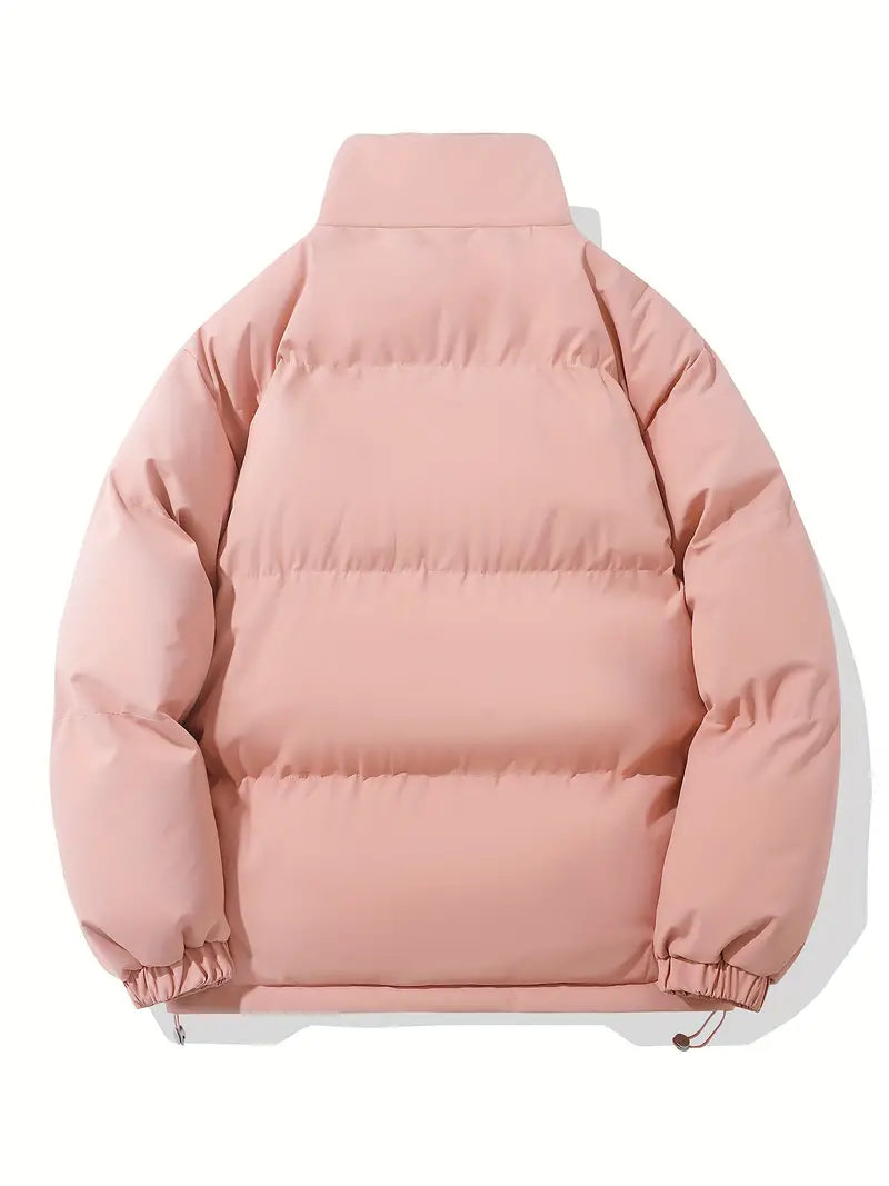 Warme Kapuzenjacke im klassischen Design