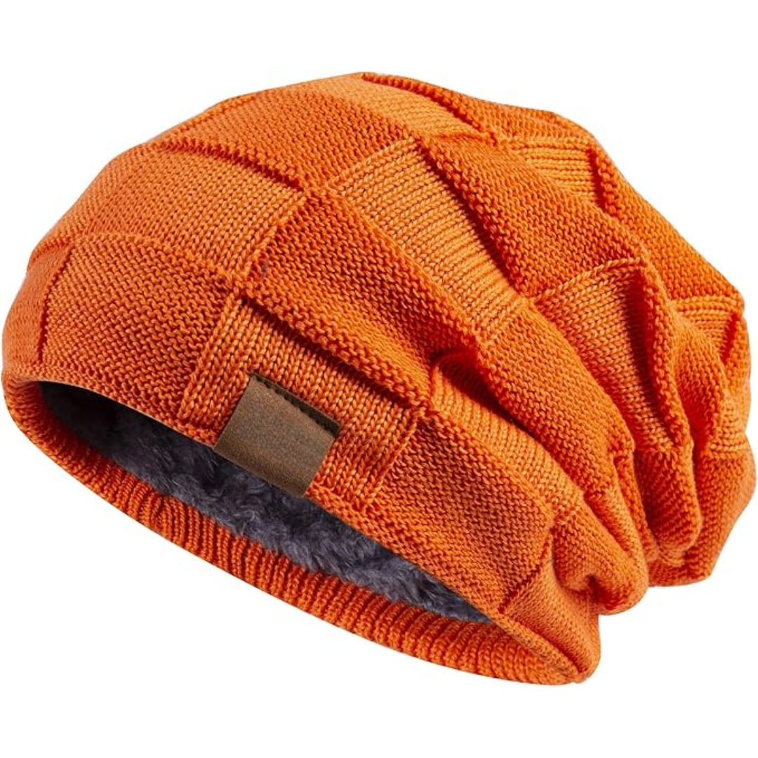 Warme Strickmütze