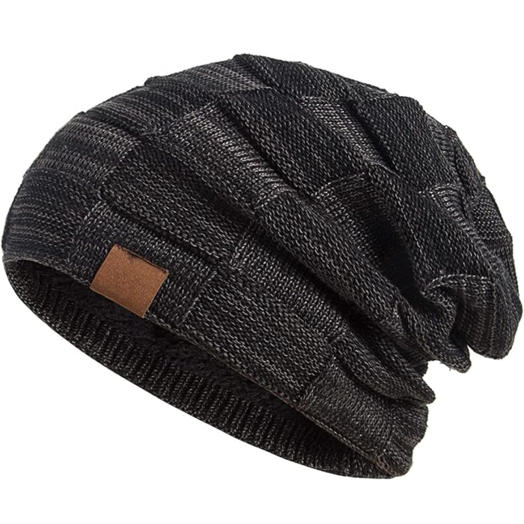 Warme Strickmütze