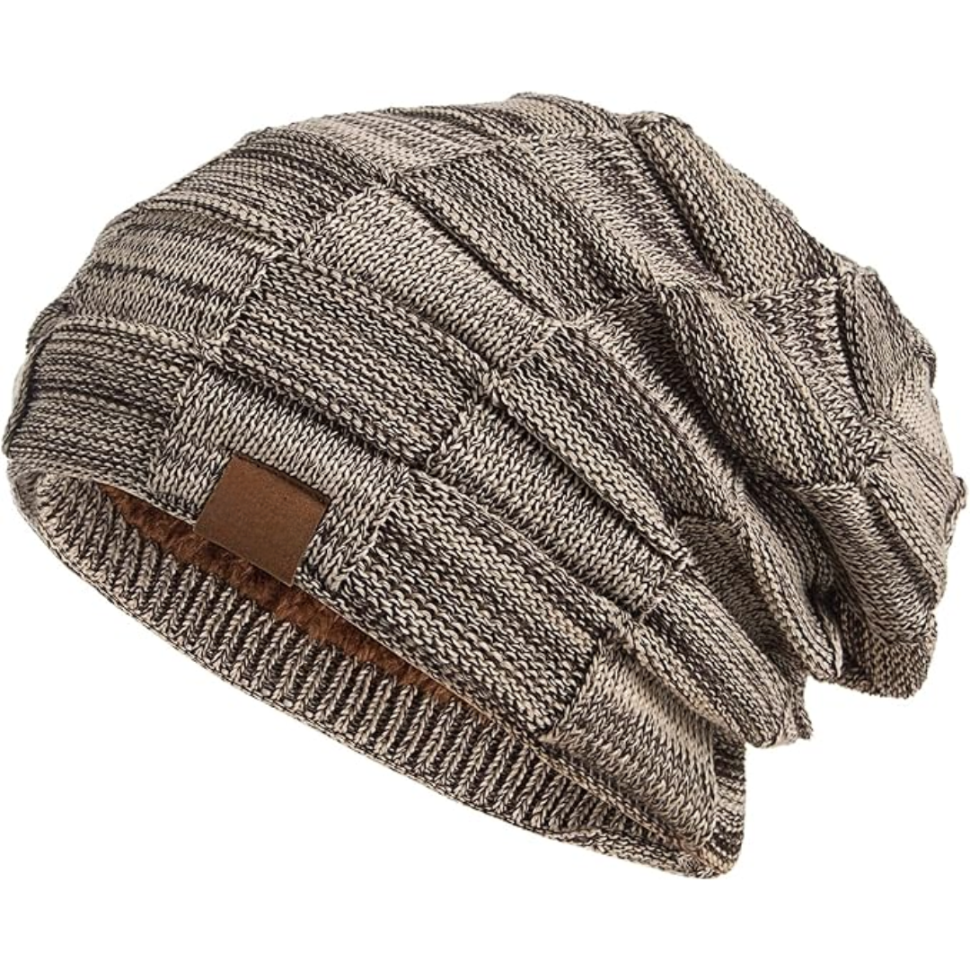 Warme Strickmütze