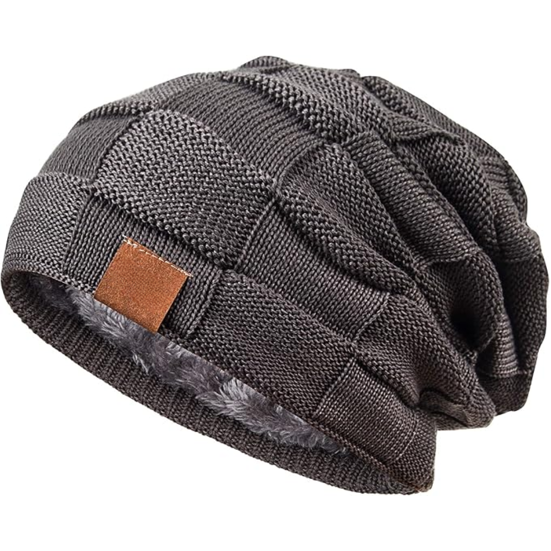 Warme Strickmütze