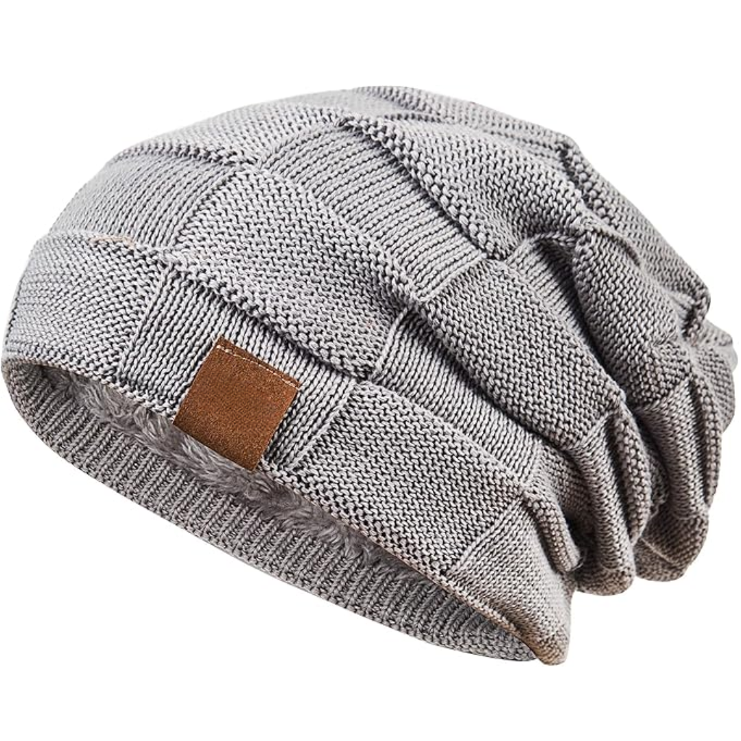 Warme Strickmütze