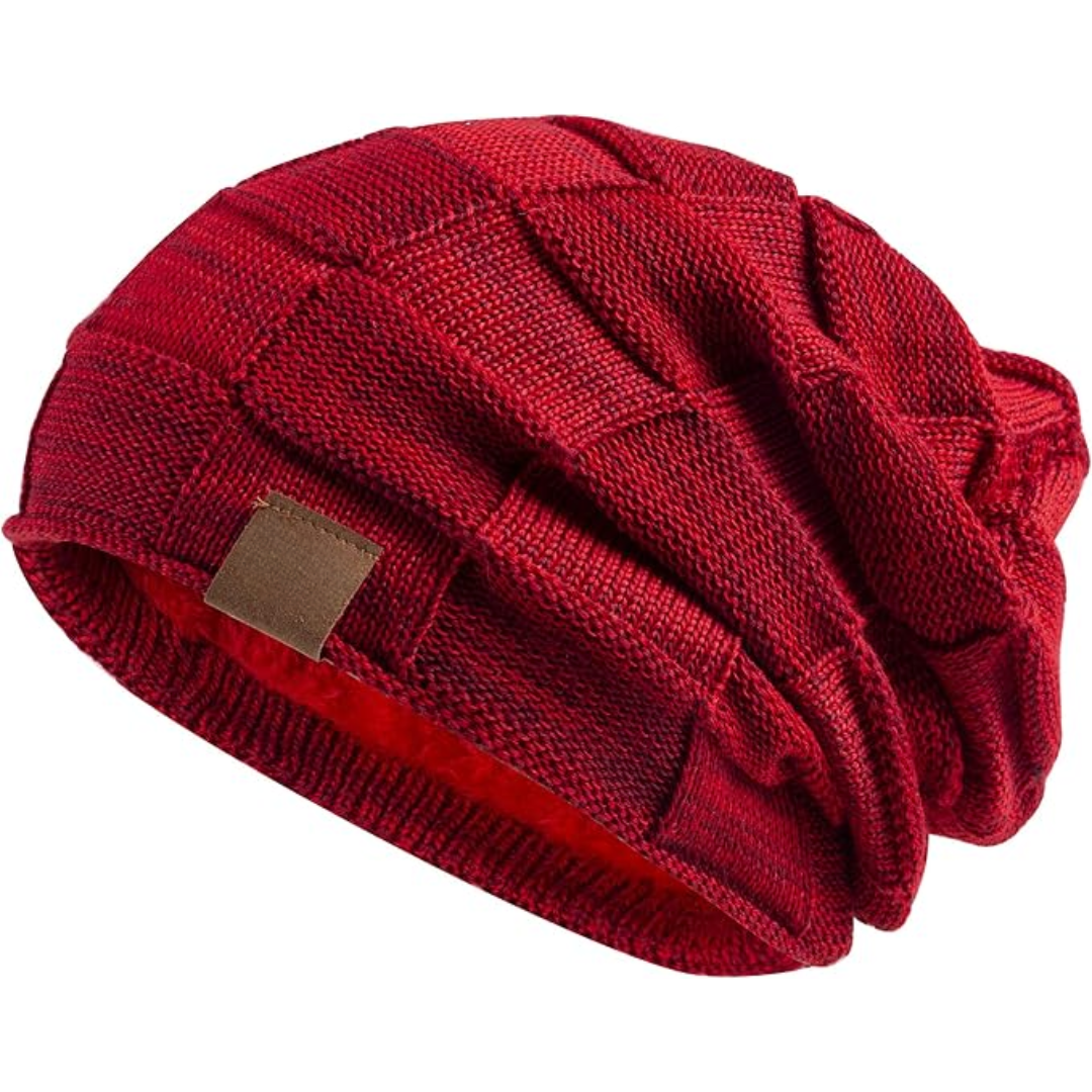 Warme Strickmütze