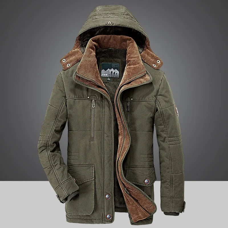 Warme Winterjacke für Herren - Stilvolle Tage